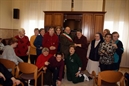 Fabbio e Curino in visita all'Istituto Divina Provvidenza