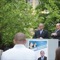 Comizio in piazza Marconi con Pi Alessandria